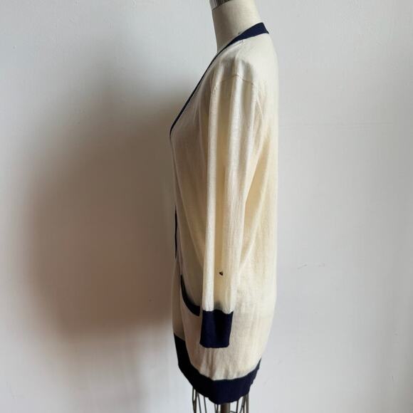 BARNEY'S CO-OP Wool/Cashmere Blend Cardigan - Picture 5 of 12